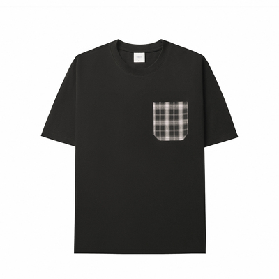 GWIT复古格子拼接撞色