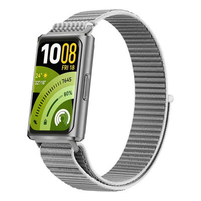 适用于华为手环11Pro表带回环式尼龙表带HUAWEI band 11魔术贴官方同款透气专用表带CDY-B29/B19/B39编织腕带