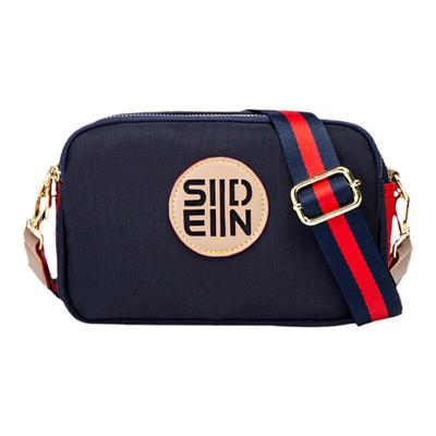 帆布小包包2025新款斜挎包牛津布女包百搭单肩时尚休闲宽带小方包