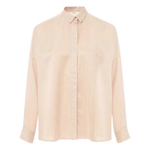 现货 法国Sessun 高级感暗纹衬衫经典复古宽松百搭上衣 Lady D