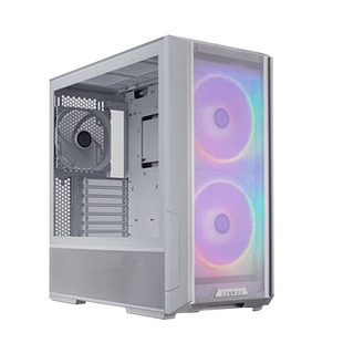 LIANLI联力鬼斧L216机箱侧透 水冷台式机电脑ATX开放式纯白色机箱