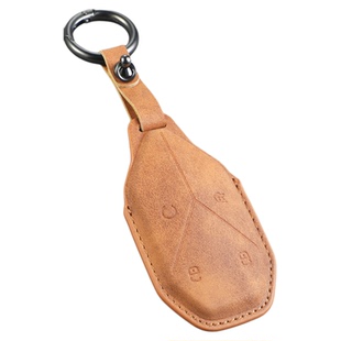 兔哈德适用于比亚迪方程豹5车钥匙套新款5保护壳3高端豹五车包扣