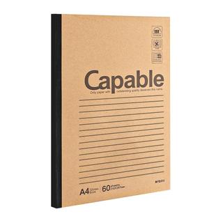 晨光笔记本子a4简约牛皮纸记事本学生用办公商务高中生加厚作业本b4工作软面软抄本初中生大号a5单线本子批发