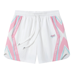 维动聚变运动短裤男篮球四分裤美式训练夏季薄款休闲梭织裤青少年