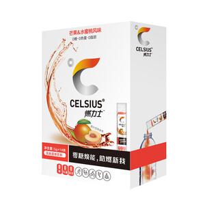 CELSIUS燃力士无糖冲剂0糖0脂运动健身补充固体饮料粉剂5盒