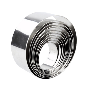 三能不沾大鼓面包圈模3/4寸加高慕斯圈圆形蛋糕圈不锈钢饼干切模