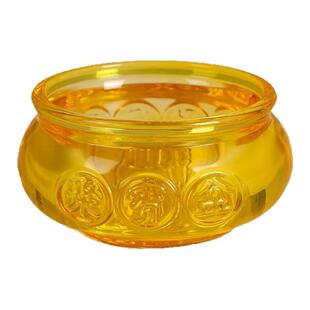 黄水晶彩色发财元宝diy饰品配件摆件大号聚宝盆碎石装饰乔迁礼品