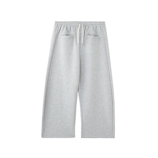 老章和小胖PONGKIKI升级加绒款显瘦小弯刀裤女大码冬季直筒休闲裤