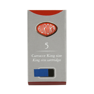 意大利奥罗拉钢笔用墨水胆一次性墨囊墨胆 黑/蓝/蓝黑 一盒有5支