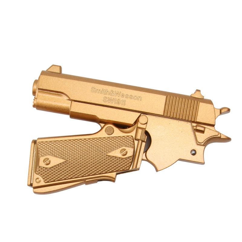 全金属折叠1911可折叠软弹枪