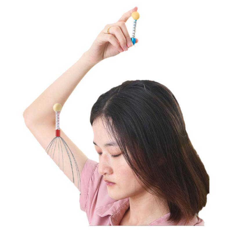 头部按摩器八爪鱼经络疏通滚珠