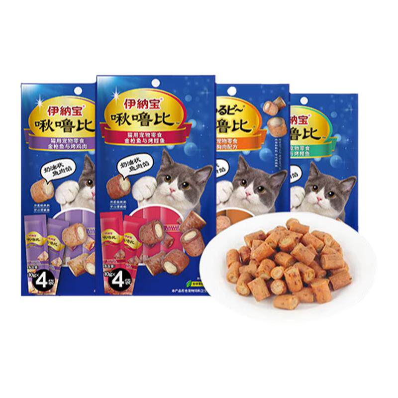 猫零食夹心猫饼干伊纳宝啾噜比