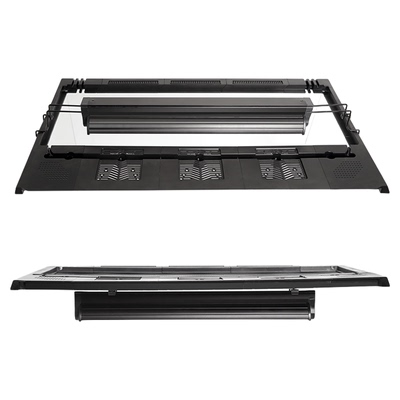 爬宠UVB灯管一体T8灯箱玻璃缸陆龟鬃狮黄缘蜥蜴爬虫补钙灯可串联