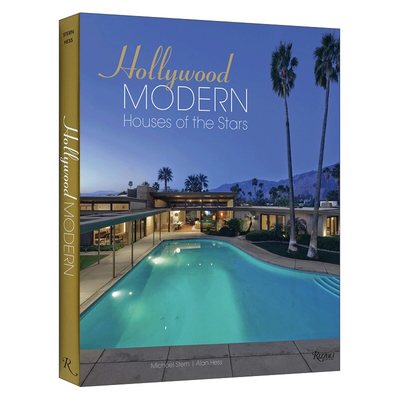 英文原版 Hollywood Modern Houses of the Stars 好莱坞现代 明星之家 Glamour风格室内设计 精装 英文版 进口英语原版书籍