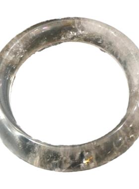 天然白幽灵白水晶手镯手串