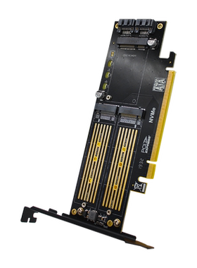 佳翼nvme转sata扩展卡m2转pcie