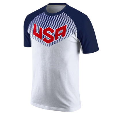美国队男篮热身排汗速干短袖T恤