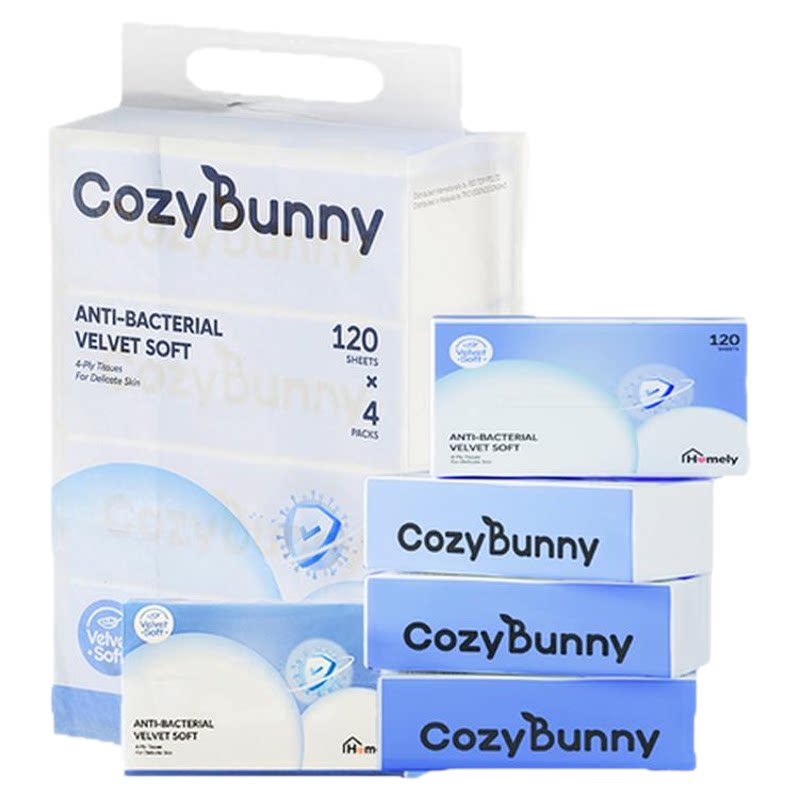 CozyBunny安适兔抗菌乳霜纸4层