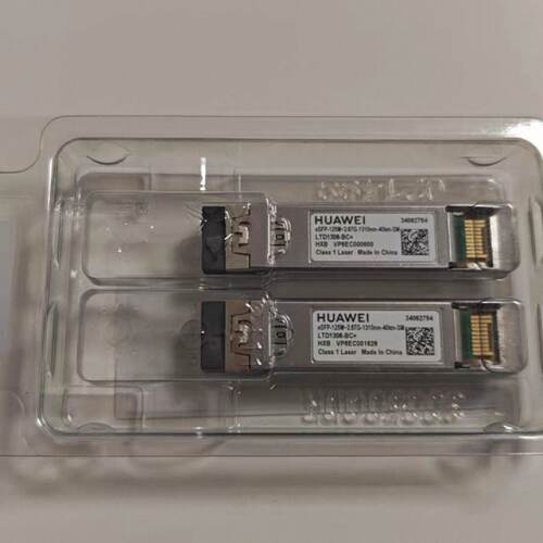 议价全新华爲2.5g单模双纤34062764 eSFP-125M2.67G-1310nm-40km-