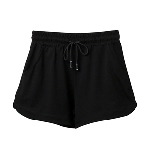 韩版纯棉运动短裤女夏2025年新款宽松薄款外穿家居休闲裤跑步热裤