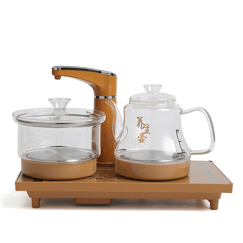 37*20佳禄福全自动抽水电茶炉家用嵌入式防干烧茶烧水壶自动断