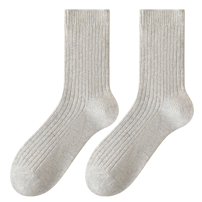 袜子男款秋冬季保暖羊毛中筒袜