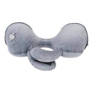 可西米环绕护颈u形枕飞机旅行睡觉神器办公室午睡护脖子u型充气枕