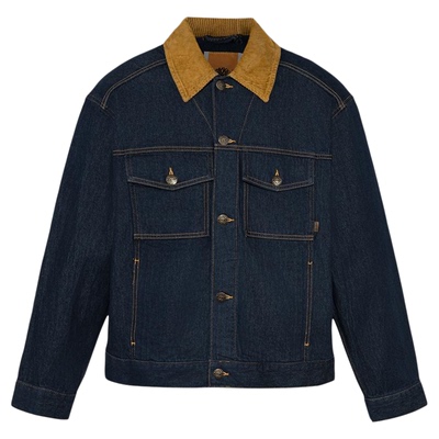 添柏岚官方男装牛仔夹克外套