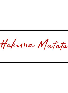 hakunamatata网红爆款纹身贴防水