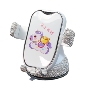 车载手机支架小马新款吸盘式汽车内中控仪表台通用导航固定支撑架