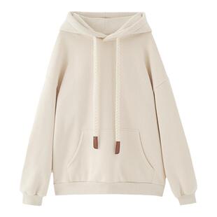 ZzZHANG【博主风爆款】秋冬美式街头卫衣慵懒袋鼠兜设计连帽上衣