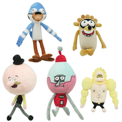 RegularShow毛绒公仔棒棒伯