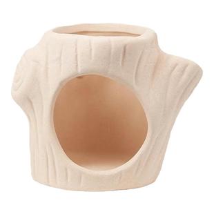 陶罐躲避洞鱼虾躲避屋迷你鹦鹉产卵洞鲷罐窝异型鱼繁殖罐鱼缸造景