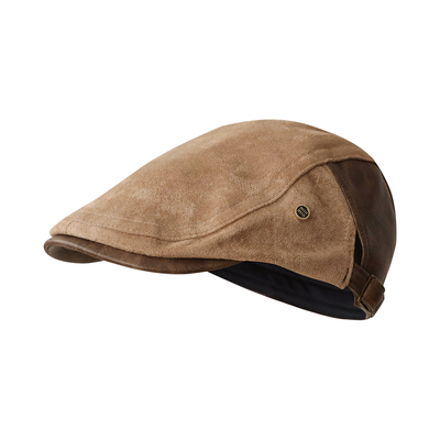 JIAOJIAONV正品前进帽秋冬气质鹿皮绒鸭舌帽高级定制复古款女帽