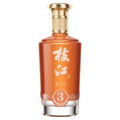 枝江大曲真年份3浓香纯粮食白酒