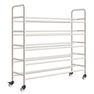 篮球收纳架大容量多层带轮可移动运动球类支架教室足球拍球整理架