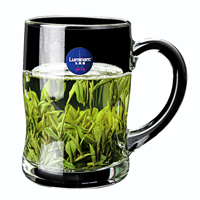 乐美雅玻璃杯家用水杯扎啤杯喝水