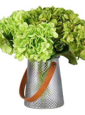 厂家仿真手札绣球花欧式假花家居婚礼婚庆装饰花酒店客厅摆件