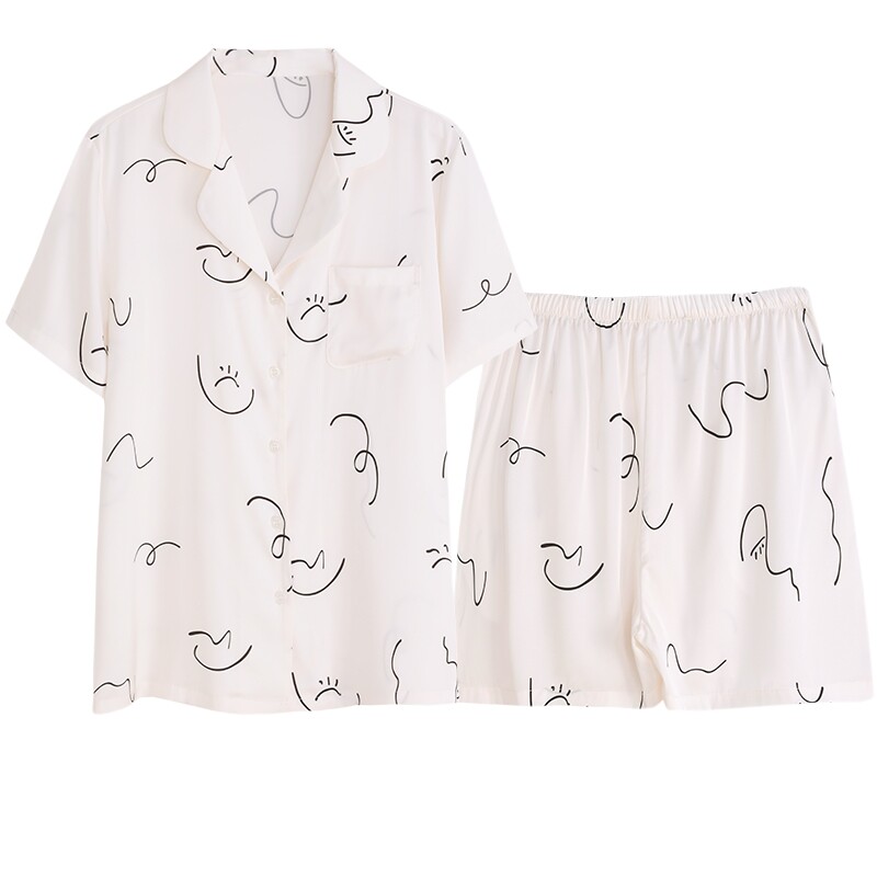 康妮雅舒适可外穿家居服睡衣套装