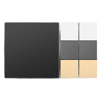 国际电工出线孔面板粘贴空白面板