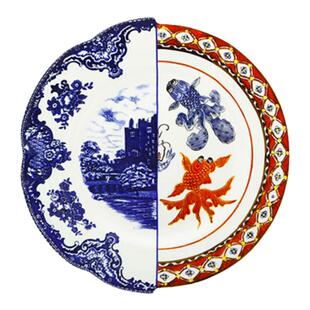 Seletti盘子家用菜盘牛排餐盘陶瓷菜盘子高级感轻奢仪式感餐具