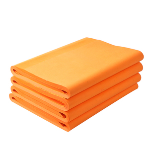 加厚手工黄色洒金宣纸书法专用纸4四尺整张对开6六尺练毛笔字练习山水画作品创作用国画生宣画画龙纹黄纸