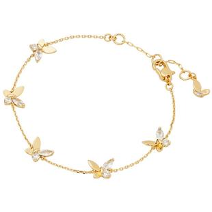 【新年礼物】kate spadeks social butterfly手链蝴蝶造型送礼