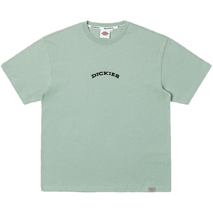 Dickies帝酷适2025春夏新款速干面料宽松背后印花短袖T恤男女情侣