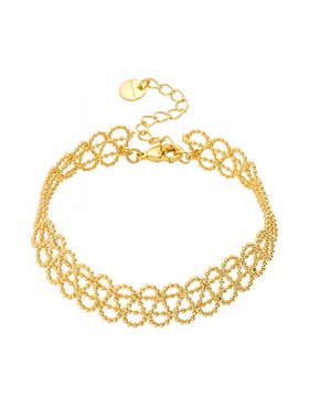 【镂空蕾丝手链】法式轻奢手饰