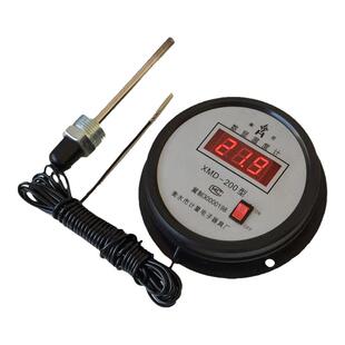 电子数显温度计带探头水产养殖大棚冷库工业锅炉用高精度测温仪