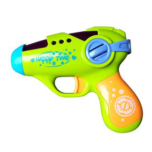 婴幼儿童电动玩具枪音乐声光耐摔迷你灯光小手枪男孩子宝宝1-6岁2