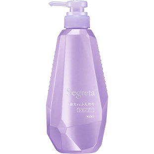 直邮2瓶日本本土花王KAO/Segreta植物精华丰盈蓬松洗发水护发素