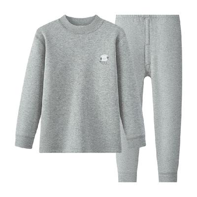 红豆儿童加绒加厚保暖内衣套装