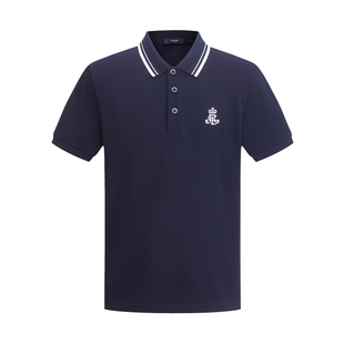 LONDA伦德马夏季新品男士短袖polo衫商务休闲男装T恤男装上衣帅